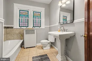 Bathroom at 1812 Mahantongo St Pottsville