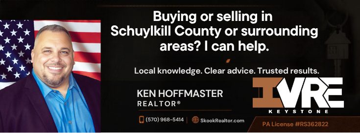 Ken Hoffmaster, REALTOR, Pennsylvania and Florida; Iron Valley Real Estate Keystone and Jason Mitchell Real Estate.