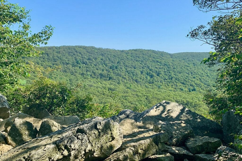 View from Hawk Mountain Sanctuary, Pennsylvania