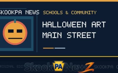 Shenandoah Valley Students Bring Halloween Window Art Back to Downtown Main Street